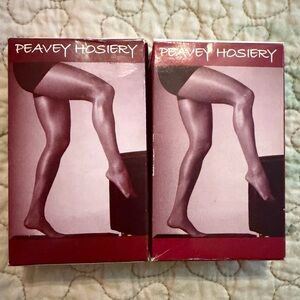 2 pair of Peavy panty hose